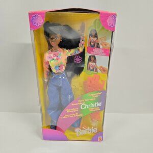 Barbie Happenin' Hair Christie Doll 1998 Mattel 22883 Vintage Rare Black
